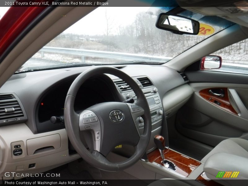 Barcelona Red Metallic / Bisque 2011 Toyota Camry XLE