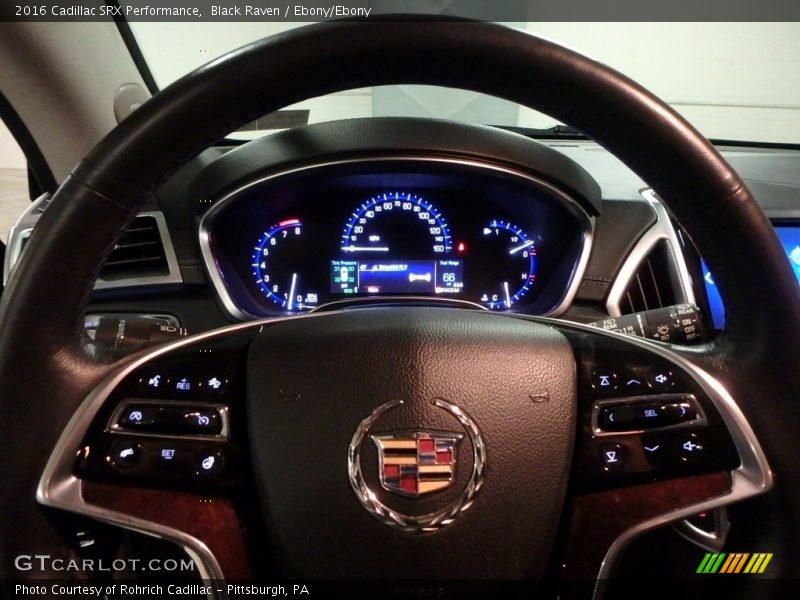 Black Raven / Ebony/Ebony 2016 Cadillac SRX Performance