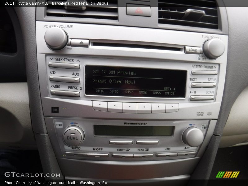 Barcelona Red Metallic / Bisque 2011 Toyota Camry XLE