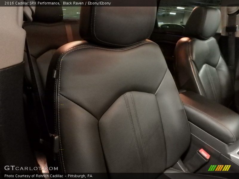 Black Raven / Ebony/Ebony 2016 Cadillac SRX Performance