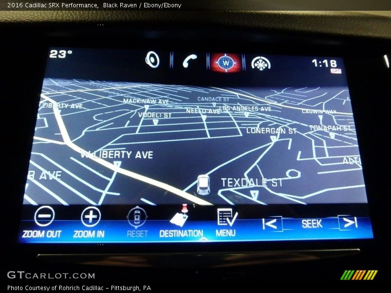 Black Raven / Ebony/Ebony 2016 Cadillac SRX Performance