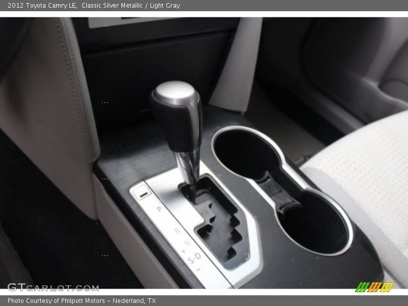 Classic Silver Metallic / Light Gray 2012 Toyota Camry LE