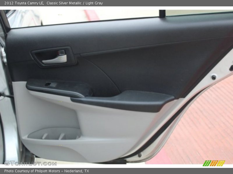 Classic Silver Metallic / Light Gray 2012 Toyota Camry LE