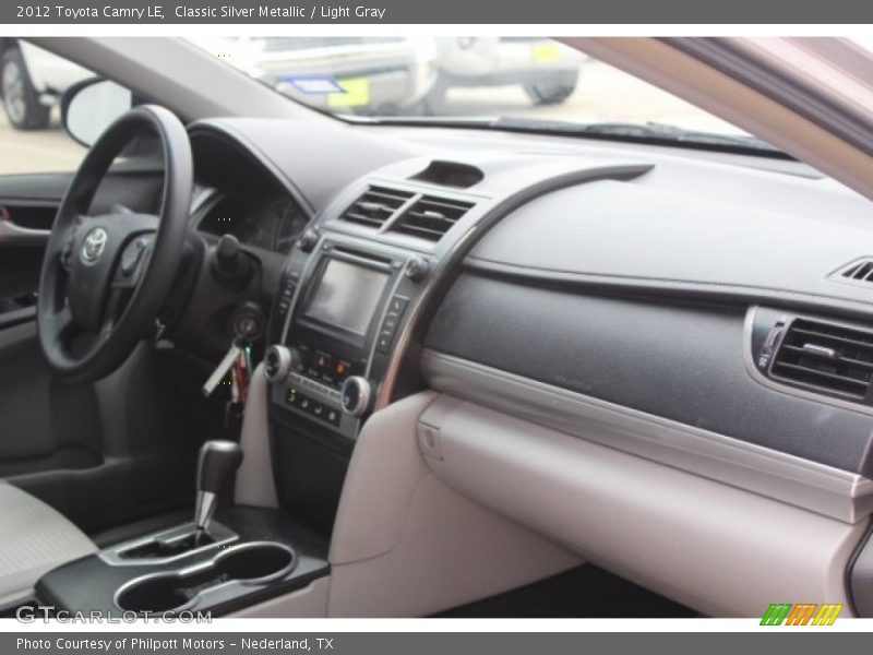 Classic Silver Metallic / Light Gray 2012 Toyota Camry LE