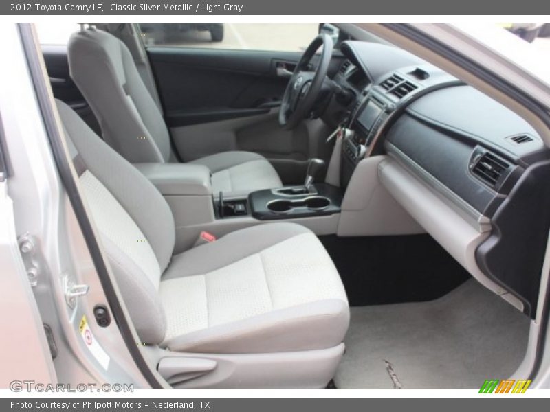 Classic Silver Metallic / Light Gray 2012 Toyota Camry LE