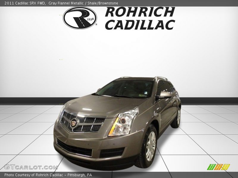 Gray Flannel Metallic / Shale/Brownstone 2011 Cadillac SRX FWD