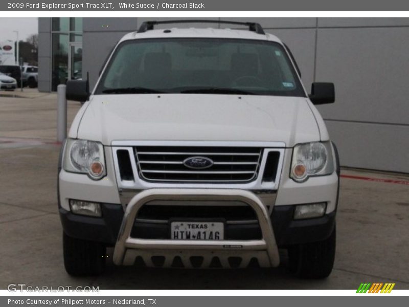 White Suede / Charcoal Black 2009 Ford Explorer Sport Trac XLT