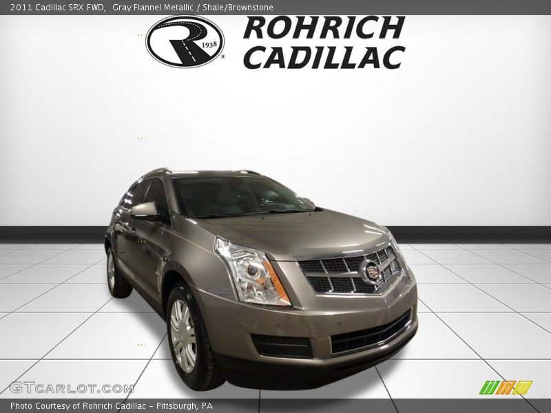 Gray Flannel Metallic / Shale/Brownstone 2011 Cadillac SRX FWD