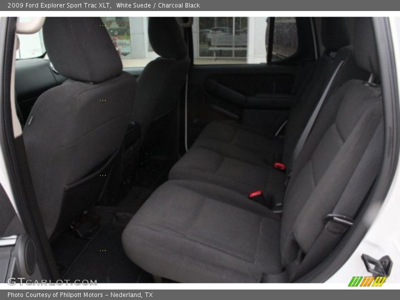 White Suede / Charcoal Black 2009 Ford Explorer Sport Trac XLT