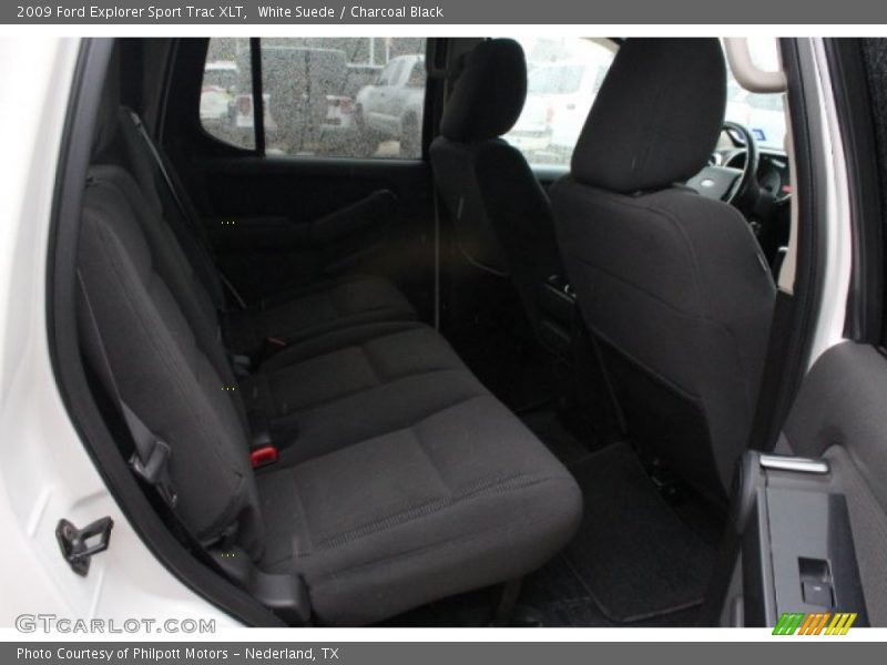 White Suede / Charcoal Black 2009 Ford Explorer Sport Trac XLT