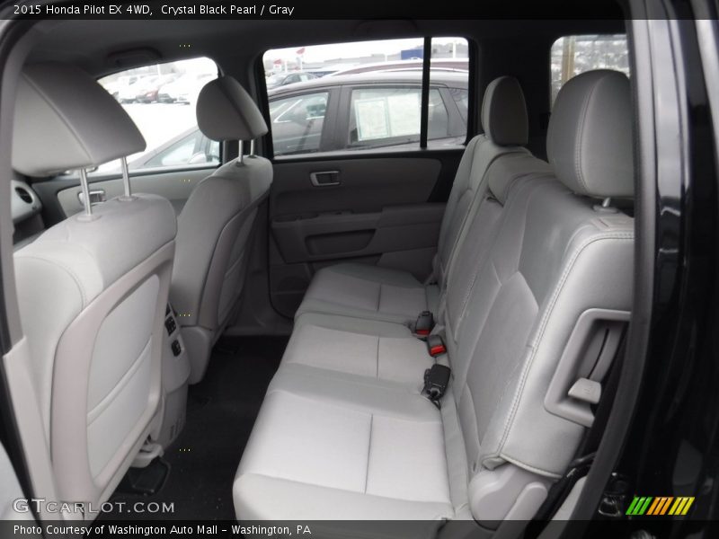 Crystal Black Pearl / Gray 2015 Honda Pilot EX 4WD
