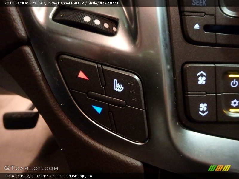 Gray Flannel Metallic / Shale/Brownstone 2011 Cadillac SRX FWD