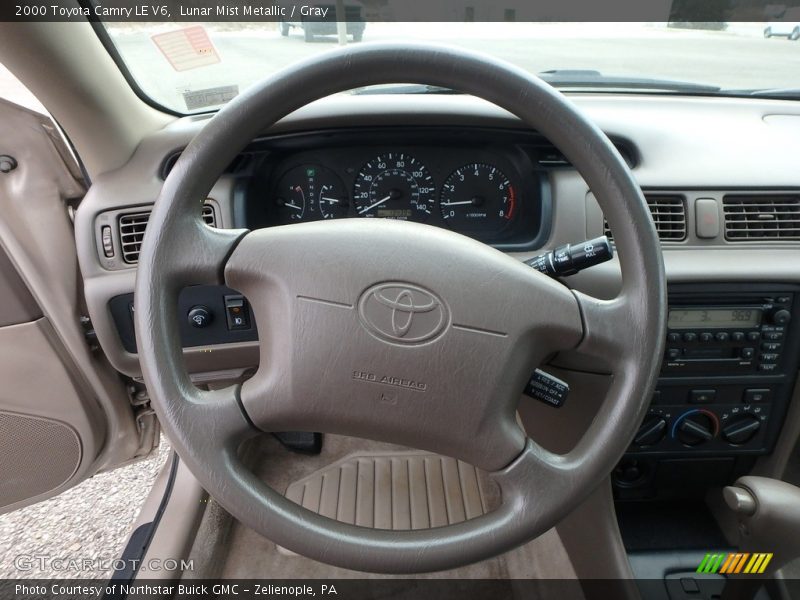 Lunar Mist Metallic / Gray 2000 Toyota Camry LE V6