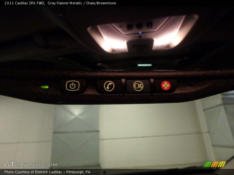 Gray Flannel Metallic / Shale/Brownstone 2011 Cadillac SRX FWD