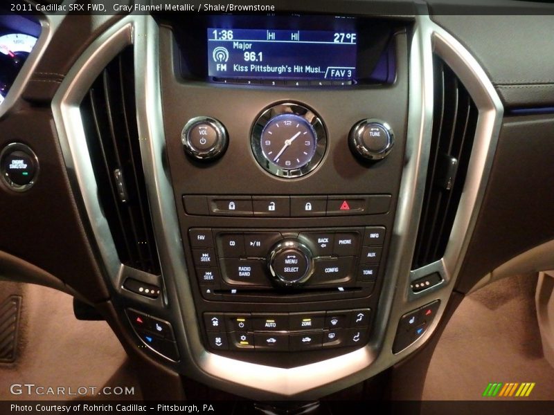 Gray Flannel Metallic / Shale/Brownstone 2011 Cadillac SRX FWD