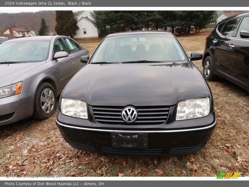 Black / Black 2004 Volkswagen Jetta GL Sedan