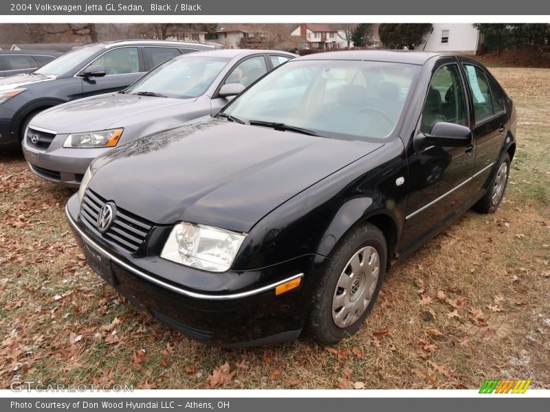 Black / Black 2004 Volkswagen Jetta GL Sedan