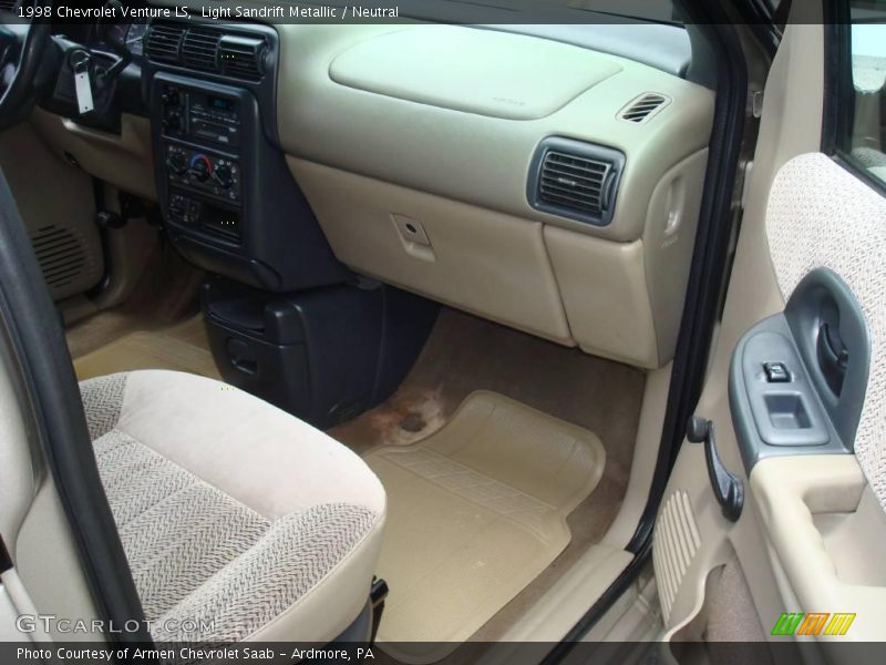 Light Sandrift Metallic / Neutral 1998 Chevrolet Venture LS