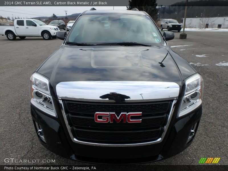 Carbon Black Metallic / Jet Black 2014 GMC Terrain SLE AWD