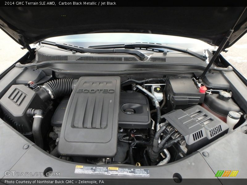 Carbon Black Metallic / Jet Black 2014 GMC Terrain SLE AWD