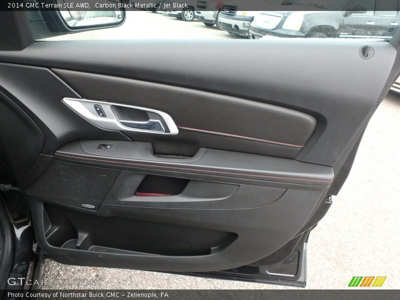 Carbon Black Metallic / Jet Black 2014 GMC Terrain SLE AWD