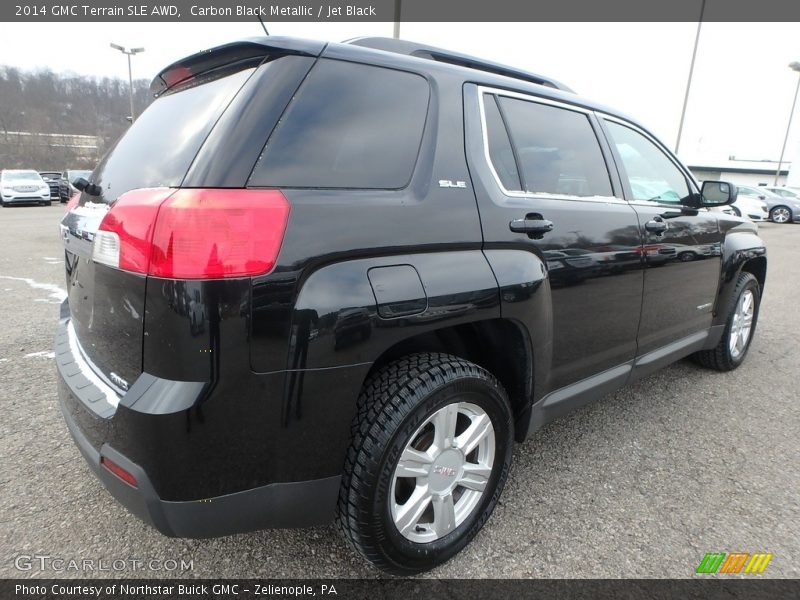 Carbon Black Metallic / Jet Black 2014 GMC Terrain SLE AWD