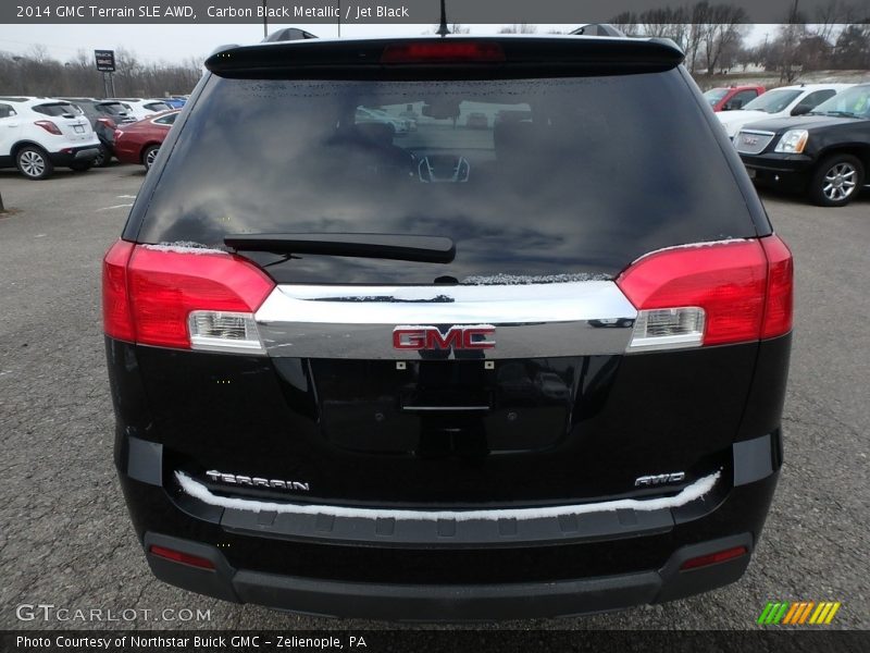 Carbon Black Metallic / Jet Black 2014 GMC Terrain SLE AWD