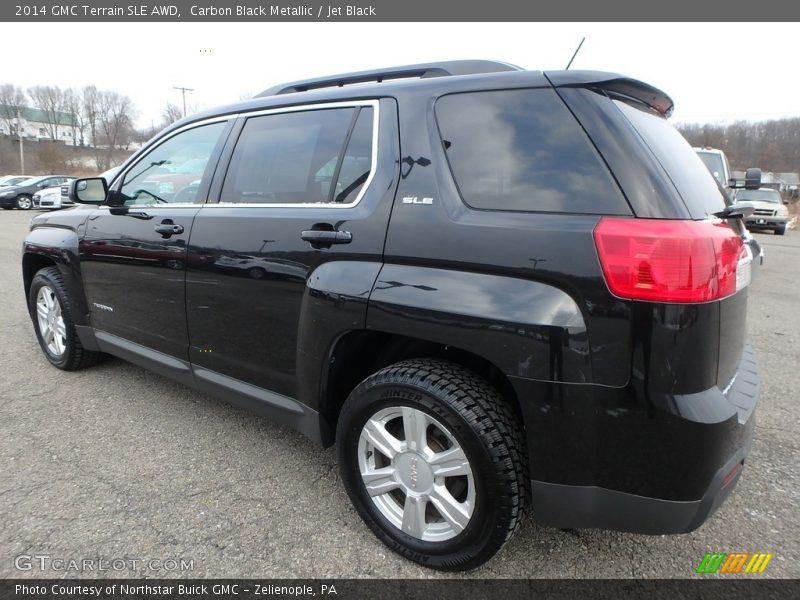 Carbon Black Metallic / Jet Black 2014 GMC Terrain SLE AWD