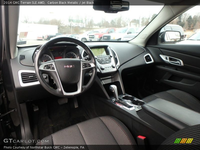 Carbon Black Metallic / Jet Black 2014 GMC Terrain SLE AWD
