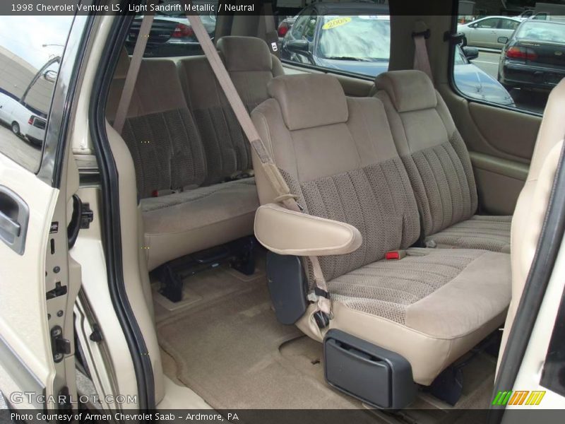 Light Sandrift Metallic / Neutral 1998 Chevrolet Venture LS