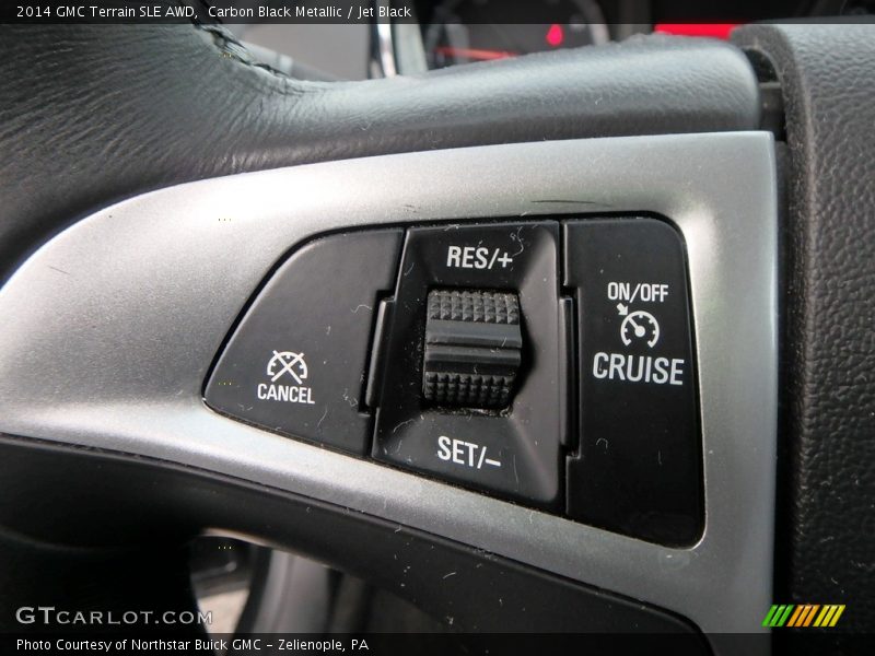 Carbon Black Metallic / Jet Black 2014 GMC Terrain SLE AWD