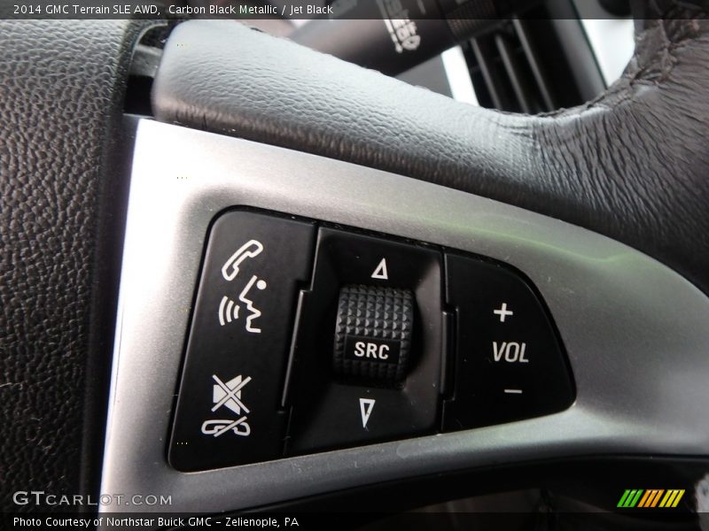 Carbon Black Metallic / Jet Black 2014 GMC Terrain SLE AWD