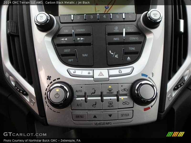 Carbon Black Metallic / Jet Black 2014 GMC Terrain SLE AWD