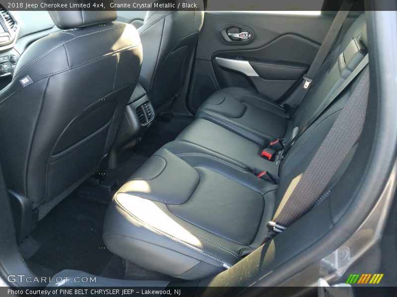 Granite Crystal Metallic / Black 2018 Jeep Cherokee Limited 4x4