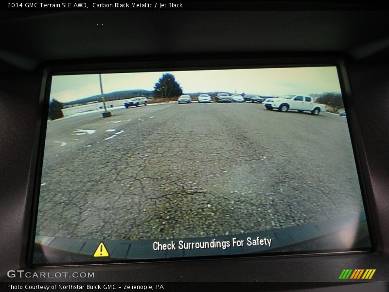 Carbon Black Metallic / Jet Black 2014 GMC Terrain SLE AWD