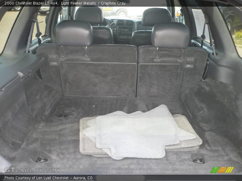 Light Pewter Metallic / Graphite Gray 2000 Chevrolet Blazer LT 4x4