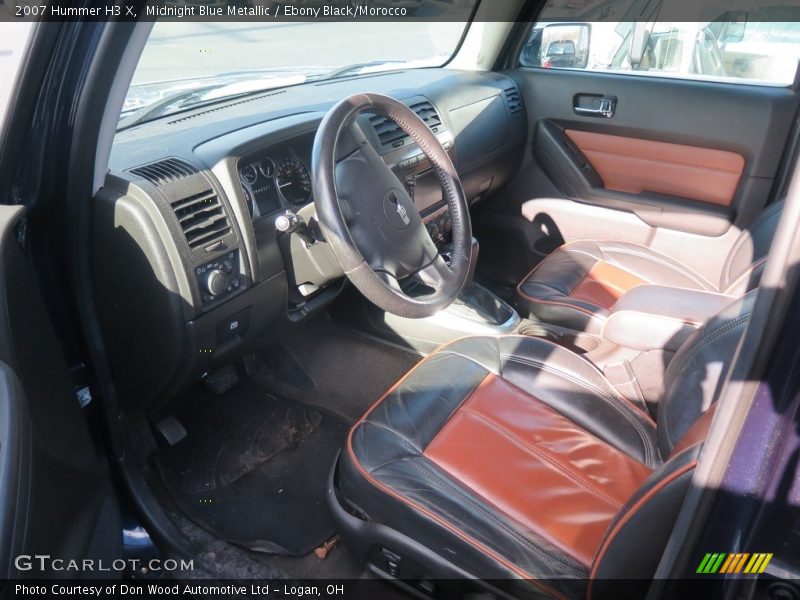 Midnight Blue Metallic / Ebony Black/Morocco 2007 Hummer H3 X