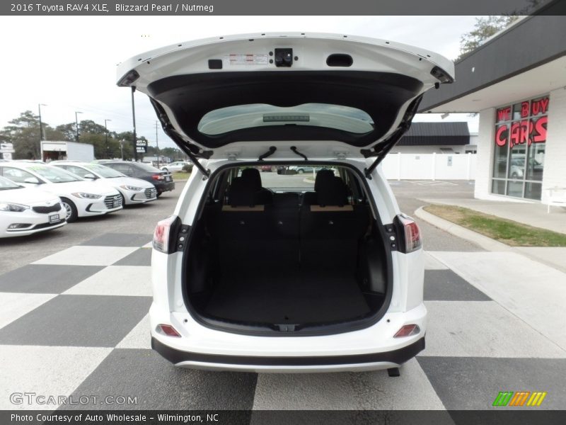 Blizzard Pearl / Nutmeg 2016 Toyota RAV4 XLE