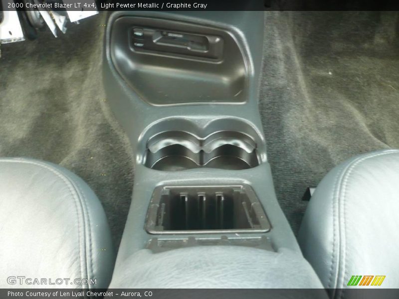 Light Pewter Metallic / Graphite Gray 2000 Chevrolet Blazer LT 4x4