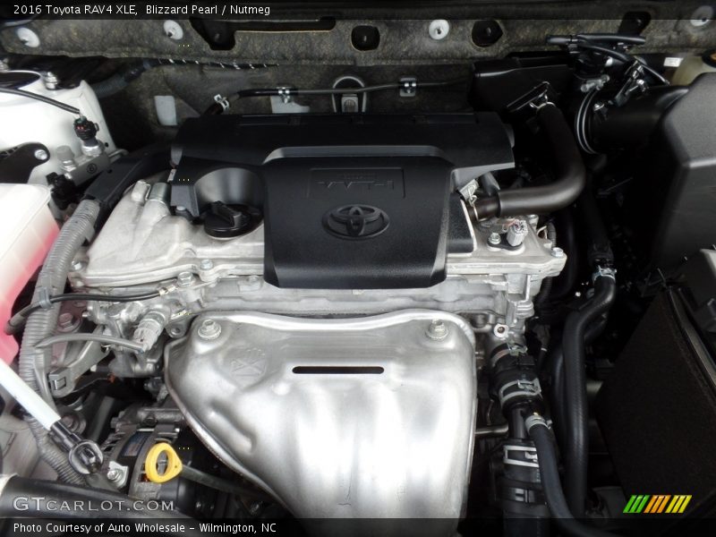 Blizzard Pearl / Nutmeg 2016 Toyota RAV4 XLE