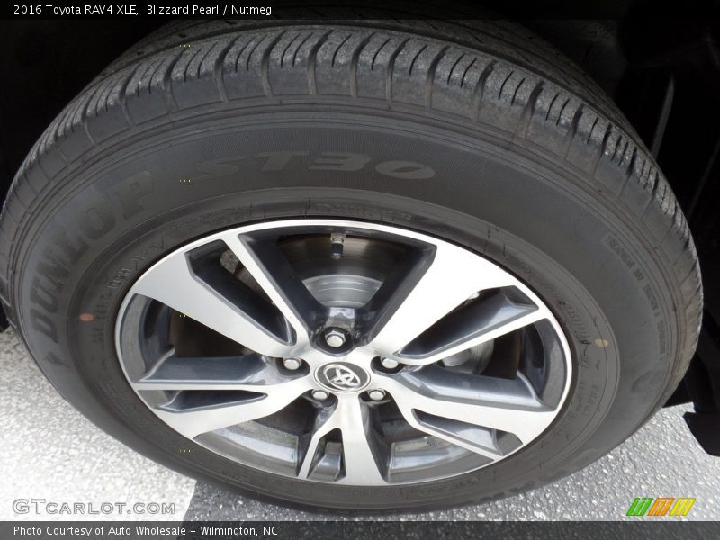 Blizzard Pearl / Nutmeg 2016 Toyota RAV4 XLE