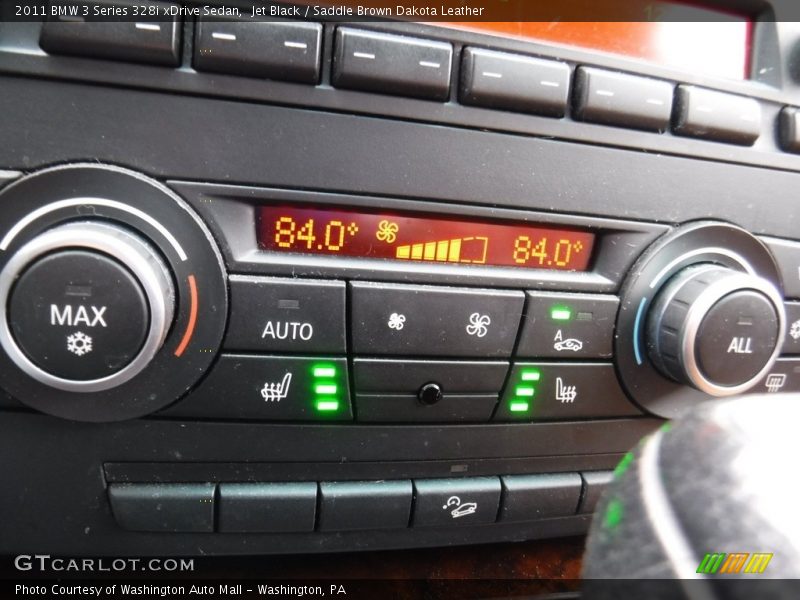 Jet Black / Saddle Brown Dakota Leather 2011 BMW 3 Series 328i xDrive Sedan