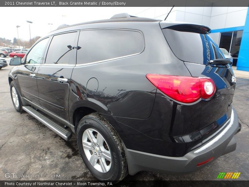 Black Granite Metallic / Ebony/Ebony 2011 Chevrolet Traverse LT