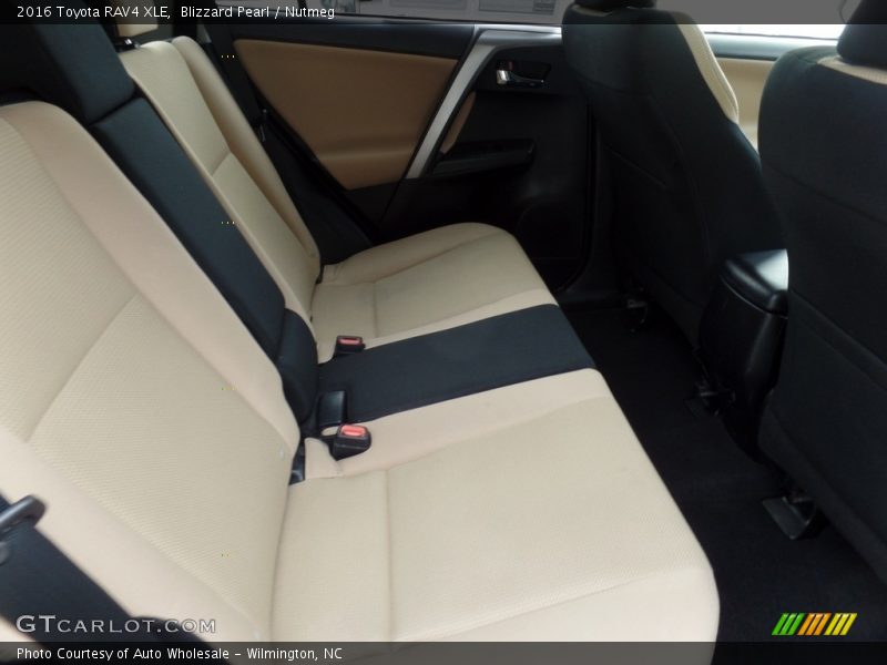 Blizzard Pearl / Nutmeg 2016 Toyota RAV4 XLE