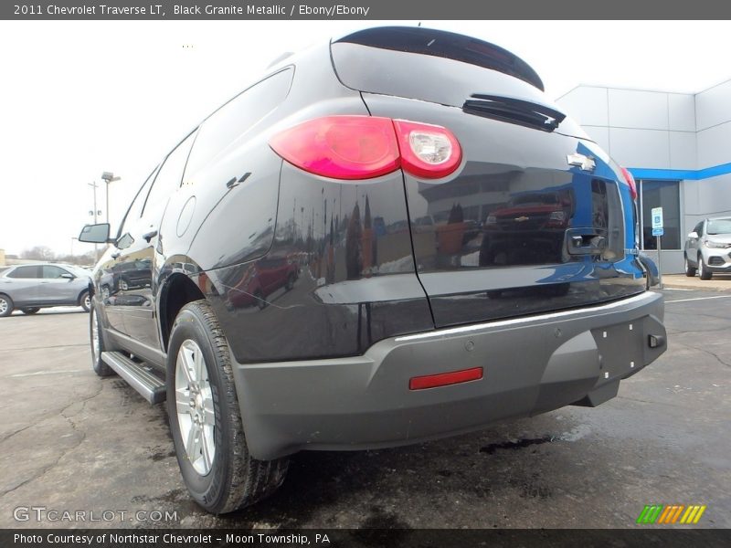 Black Granite Metallic / Ebony/Ebony 2011 Chevrolet Traverse LT