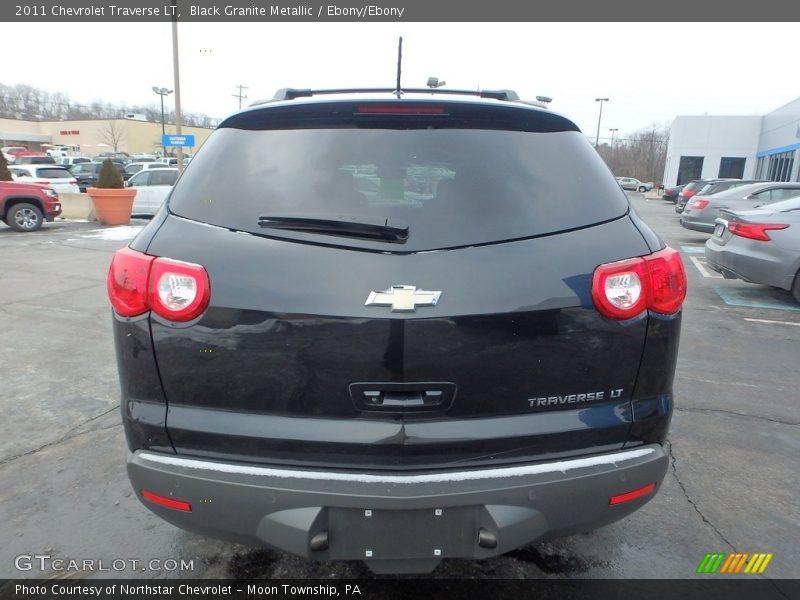 Black Granite Metallic / Ebony/Ebony 2011 Chevrolet Traverse LT