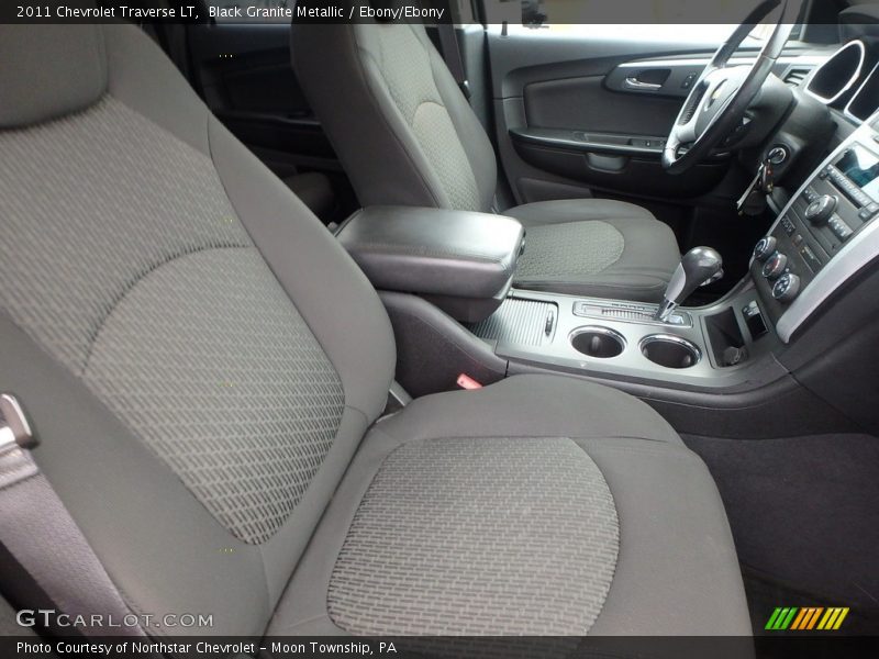 Black Granite Metallic / Ebony/Ebony 2011 Chevrolet Traverse LT