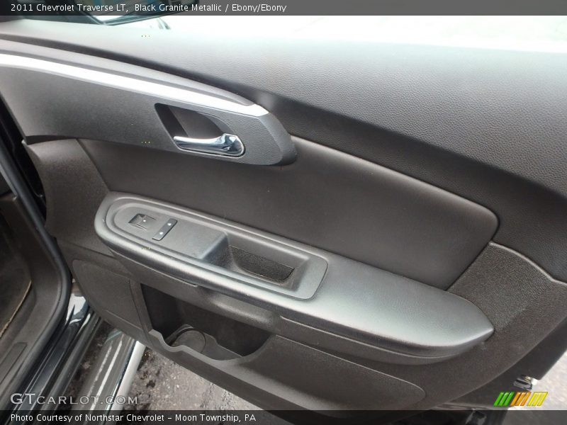 Black Granite Metallic / Ebony/Ebony 2011 Chevrolet Traverse LT