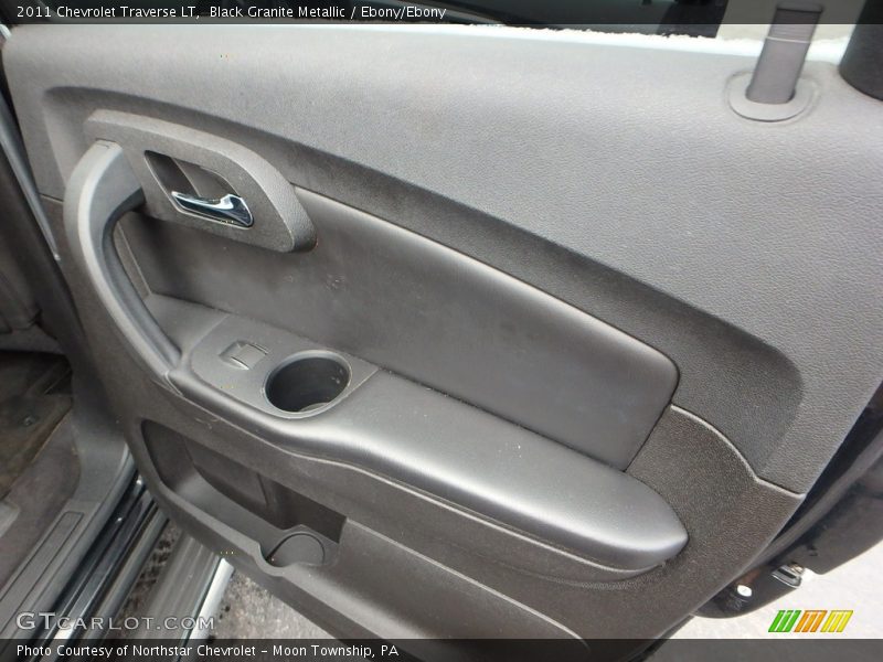 Black Granite Metallic / Ebony/Ebony 2011 Chevrolet Traverse LT