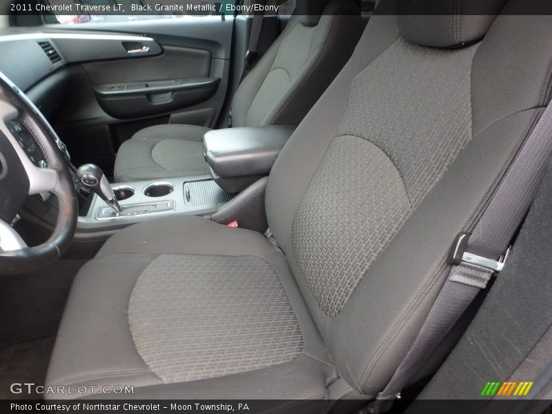 Black Granite Metallic / Ebony/Ebony 2011 Chevrolet Traverse LT
